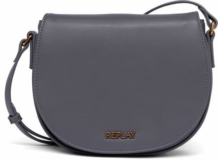 REPLAY Schoudertas Crossbody Bag Granite Gray Grijs