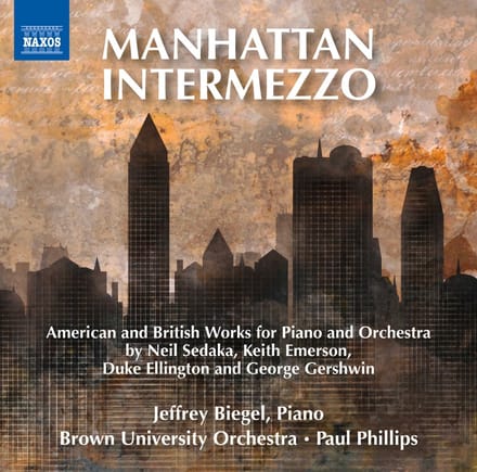 Brown University Orchestra, Paul Phillips - Manhattan Intermezzo - American And British Works For Piano And Orchestra (CD)