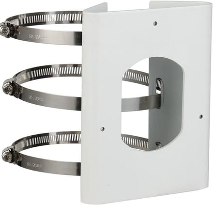 Bevestigingsbeugel - Montagehouder - Camera Beveiliging - Robuust Ontwerp - 25 cm - Wit