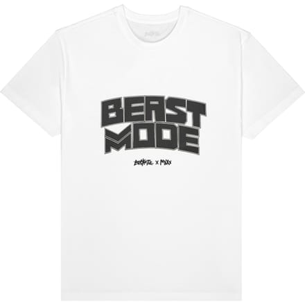 Bucketz Beast Mode T-shirt Wit