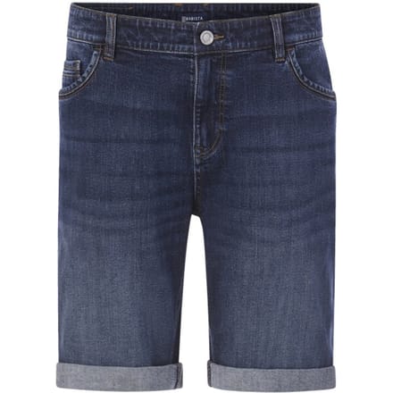 Babista herren Denim Bermuda - 54 - donkerblauw - Plus Size