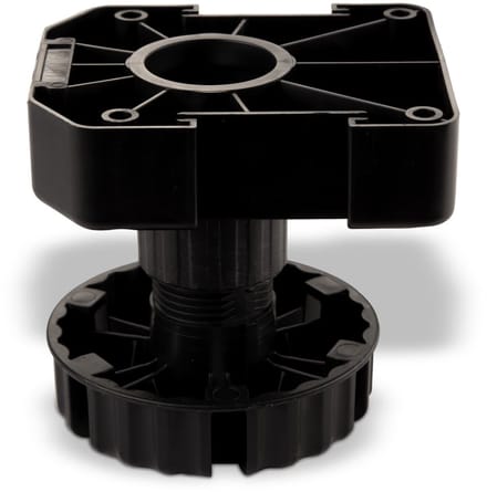 Set van 4 meubelpoten zwart met sokkelhoogte 90 mm