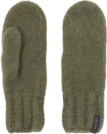 Devold Of Norway Nansen Wool Handschoenen Groen L