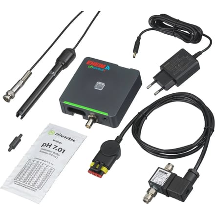 Eheim Phcontrol+e Set Incl. Magneetventiel - Onderhoud - Zwart Met Elektrode