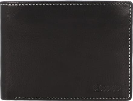 Esquire Denver Portemonnee RFID Leer 12 cm - Jongens - Horizontaal - schwarz