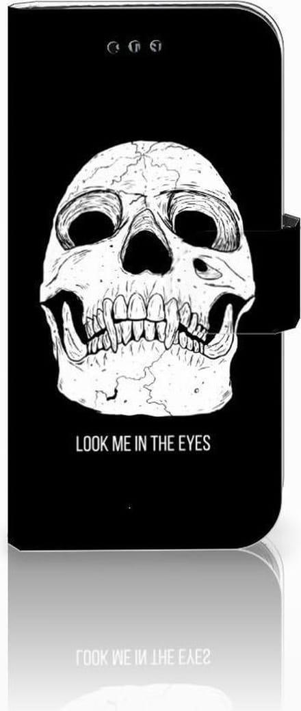 Telefoonhoesje met Naam Samsung Galaxy A3 2017 Skull Eyes