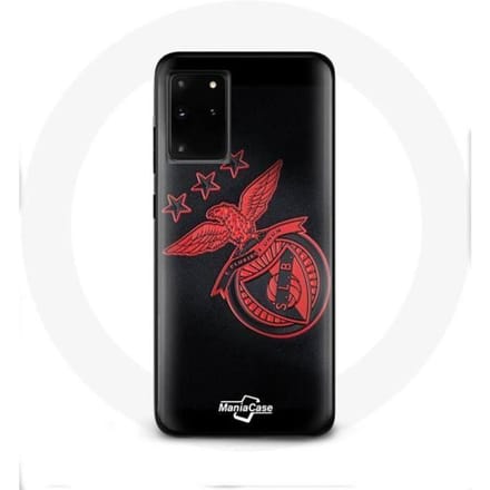 Samsung Galaxy S11 Plus hoesje slb benfica zwarte achtergrond