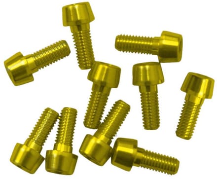 Msc Alu7075t6 Anodised Bout 10 Eenheden Groen M5 x 12 mm