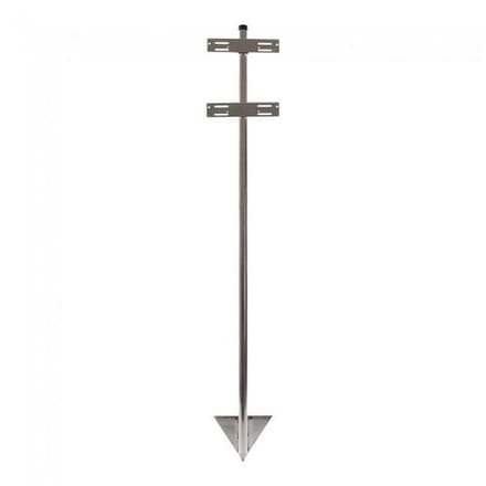Rottner Standaard voor Brievenbussen RVS - 170,5x24x5,4cm