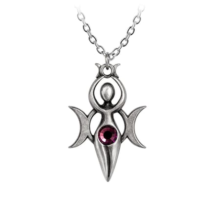 Alchemy - Danu Pendant Ketting - Zilverkleurig