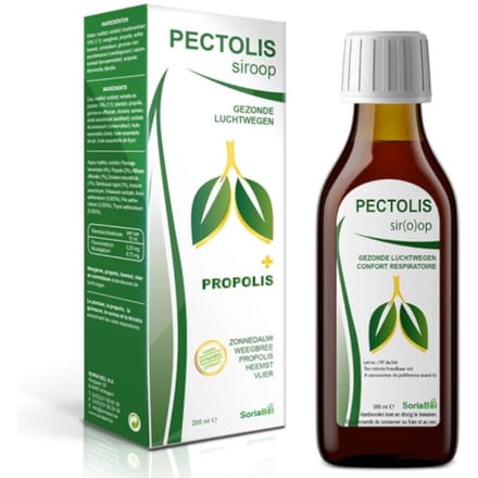 Soria Pectolis Zonder Suiker Siroop 200ml