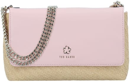 Ted Baker Magdie Crossbody tas Leder 26 cm - Dames - pl-pink