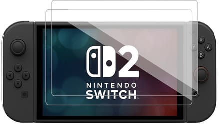 Screenprotector geschikt voor Nintendo Switch 2 - 2x FlexGuard Screen Protector