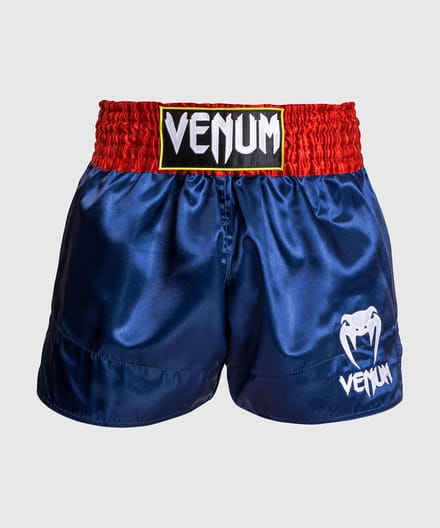 Venum Classic Muay Thai Shorts Blauw Rood Wit - M