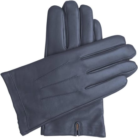 Leren Cashmere Gevoerde Handschoenen voor Heren