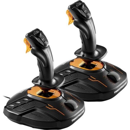 Thrustmaster T.16000M FCS SPACE SIM DUO Joystick - Flight Control Systeem - 2 joysticks - voor PC
