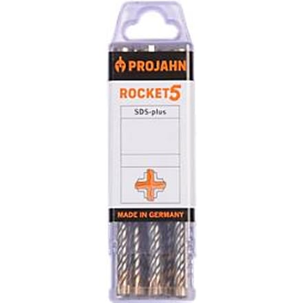 Projahn hamerboor ROCKET 5, staal, SDS-plus, ø 14 mm x 160 mm, set van 10