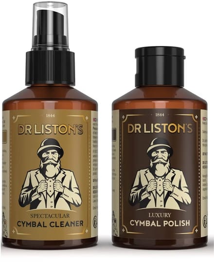 Dr. Liston's Cymbal Cleaner & Polish Set - Accessoire voor drums