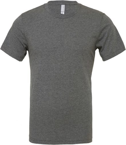 Bella+Canvas Unisex Heather CVC Short Sleeve Tee CV3001CVC - Deep Heather - M