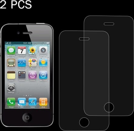 Apple iPhone 5G/5S Screenprotector gehard glas Transparant