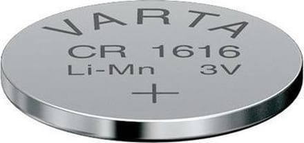 Varta CR1616 knoopcel batterij - 5 stuks