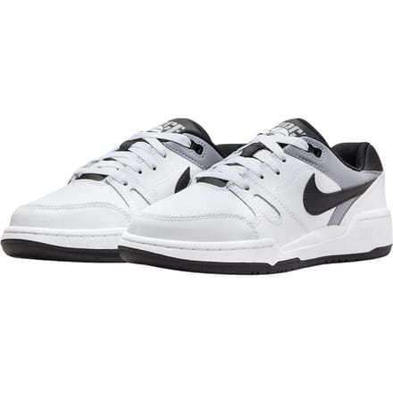 Nike Full Force Low GS Wit Zwart Kindersneakers Pewter FV5929-101 32 white