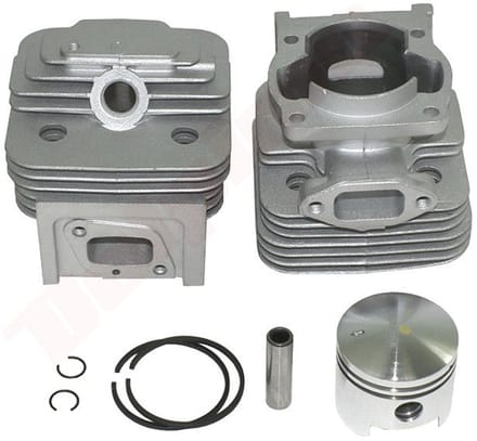 Cilinder met zuiger passend op Chinese machine 44mm TL 52cc MITSUBISHI