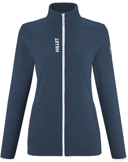 Millet Ubic Lightgrid Fleece Met Volledige Rits Blauw XL Vrouw