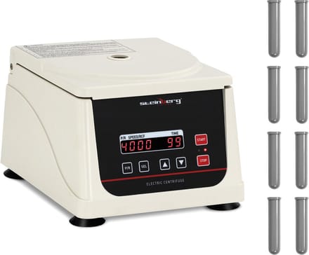 Tafelmodel centrifuge 8 x 15 ml - RCF 1.880 xg - Steinberg Systems