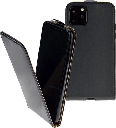 Samsung Galaxy S20FE Hoesje - PU Leder Flip Case Hoesje Zwart
