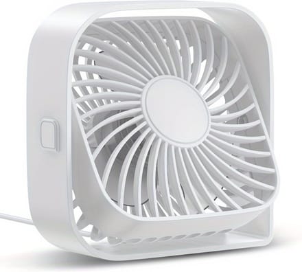 Livano Ventilator Staand - Ventilatoren - Tafelventilator - Statief - Extra Verkoelend - Aircooler - Cooling Fan - Cooler - Wit