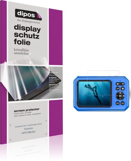 dipos – 4x Beschermfolie geschikt voor Yixinxin UP019BU02 | Krasbestendige & heldere Screenprotector Ultra-Thin