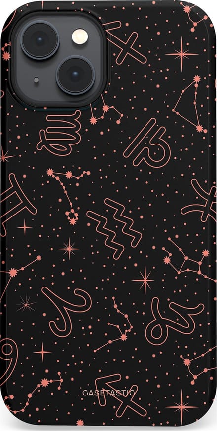 Casetastic Hoesje Geschikt voor Apple iPhone 14 Plus Magsafe - Stijlvolle Beschermende Duo-layer Case - Astropuls