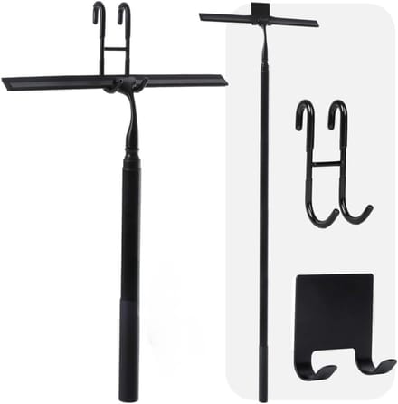 MRKK® Douchewisser Uitschuifbaar - Vloertrekker met Steel - Telescopisch