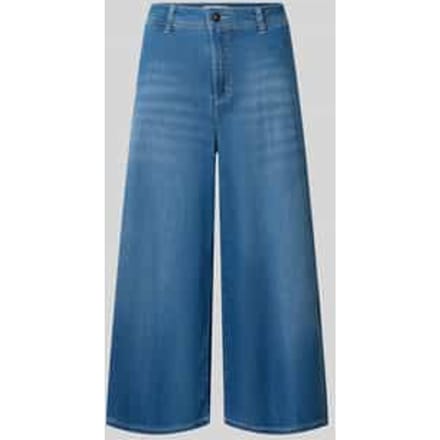 wide fit jeans in verkorte pasvorm model 'Ella'
