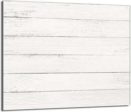 TMK ArtDeko - Beschermplaat van Gehuld Glas - 60x52 - Houtdesign