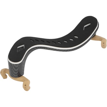 Mentonnière de Violon Support Confortable Hauteur Angle Réglables Support d'Épaule pour Violon 44 34 black