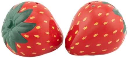 Aardbei keramieken Peper en zoutstel - Sass & Belle
