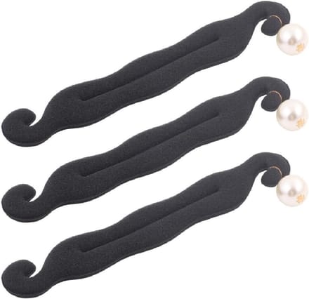 3 stuks Haar Bun Maker Upgraded Donut Kapsel Styling Tools voor Perfecte Broodjes