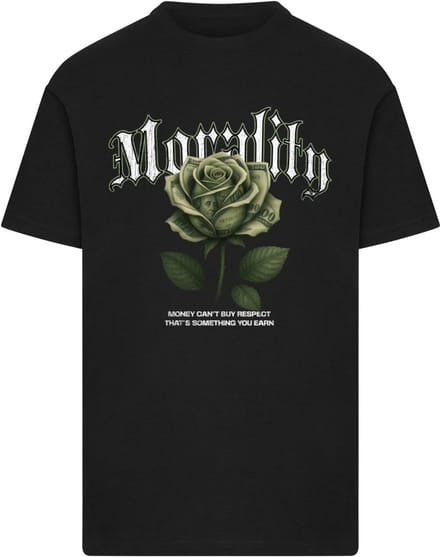 Mister Tee - Money Rose Heren Tshirt - M - Zwart