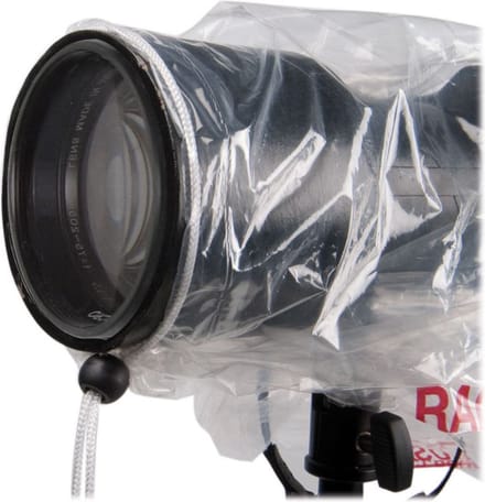 Op/Tech Regenhoes voor camera - Transparant