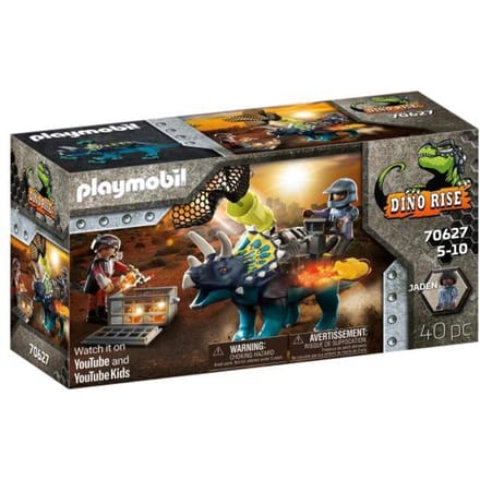 PLAYMOBIL Dino Rise Triceratops: razernij rond de legendarische stenen - 70627