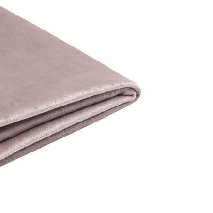 FITOU - Bekleding bed - Roze - 90 x 200 cm - Fluweel