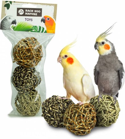 Back Zoo Nature Giant Seagrass Balls - Pack of 3