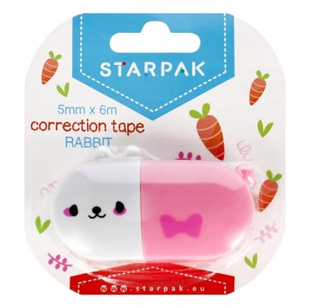 Konijnencorrectietape 5 mm x 6 m - Perfect voor school en kantoor