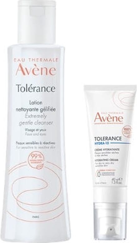 Avène Tolerance Lotion + Hydra 10 Crème Bundel