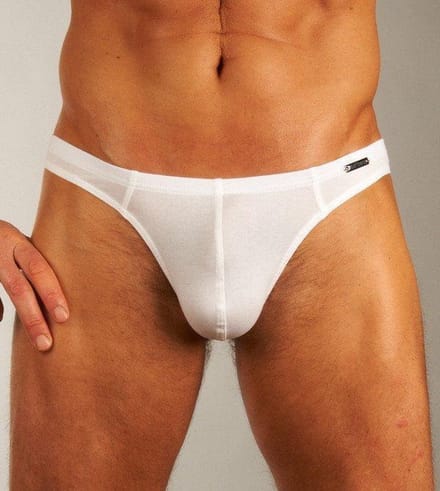 Olaf Benz String - 1000 White - maat L (L) - Heren Volwassenen - Katoen/elastaan- 1-07412-1000-L