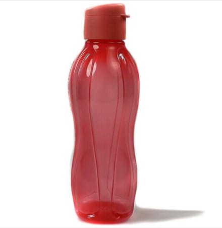 Eco Tupperwarel 500ML Rood drinkfles