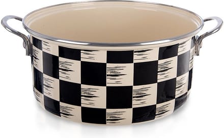 Kookpan Geëmailleerde DAMBORD 26 cm, 5 l - Kookpot - Soeppan