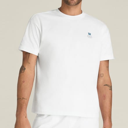 Wilson Wilson Classic T-shirt Heren-wit